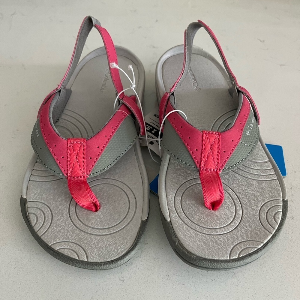 NWT Columbia Kids Flip Flop Sandals